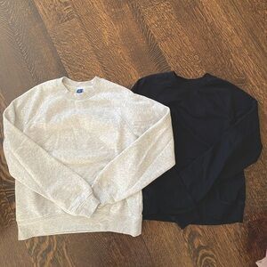 2pack set crewneck sweatshirts